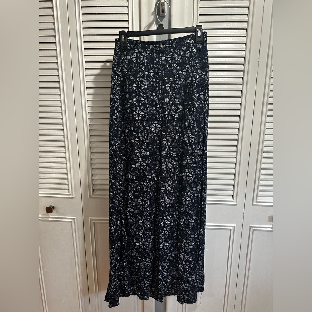 Windsor Black and White Maxi Skirt